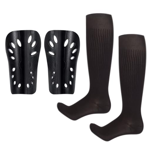 Proberos Sport Shin Guards Set EVA Cushioning Shin Guards, Shin Guards Sleeves & Compression Socks for Teens Kids Sport Shin Guards for Soccer, Rugby, Hockey, M Proberos Sport Shin Guards Set EVA Cushioning Shin Guards, Shin Guards Sleeves & Compression Socks for Teens Kids Sport Shin Guards for Soccer, Rugby, Hockey, M